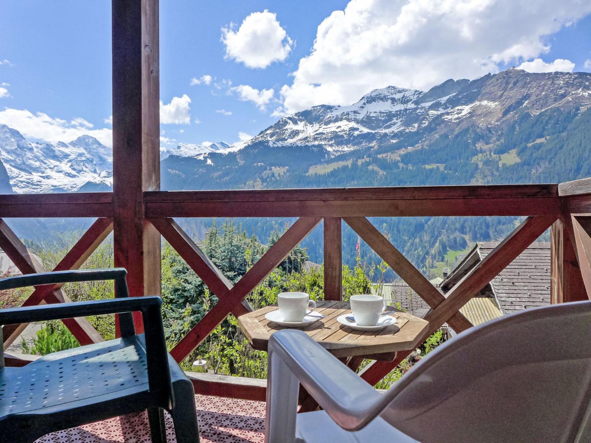 Apartment Rose Studio Y By Interhome Wengen Buitenkant foto